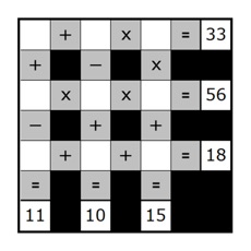 Activities of Math Grids - (Japanese Puzzle Sudoku like game)