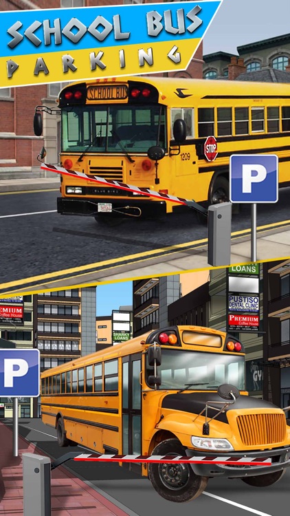 High School Bus Parking & Driving Test - 2K16 Extreme simulator 3d Edition