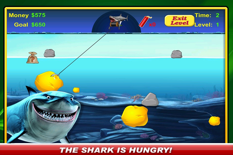 Shark Food Attack Prize Grabber Fishing Ocean Games screenshot 2