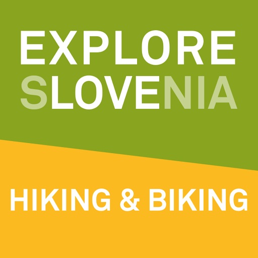 Hiking and Biking in Slovenia for iPhone icon