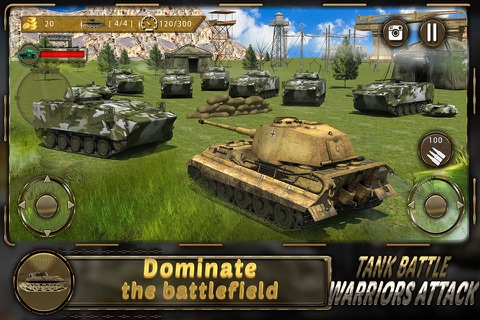 Tank Battle Warriors Attack screenshot 2