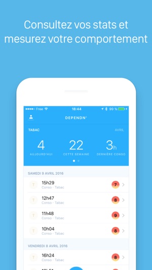 Dependn’ - Meilleure app pour arreter de fumer tabac et cann(圖2)-速報App
