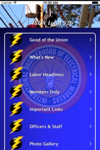 IBEW 326 screenshot 2