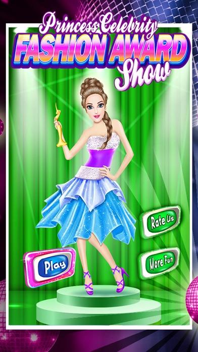 How to cancel & delete Princess Celebrity Fashion Award Show - Girls Game from iphone & ipad 1