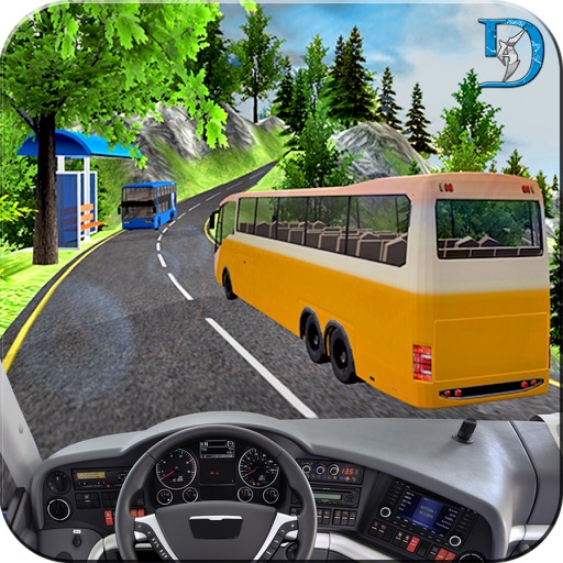Drive HillSide Bus Simulator Icon
