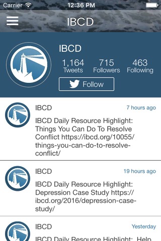 IBCD Resource App screenshot 4
