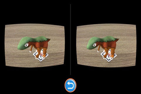 AR Cute Dinosaurs(Augmented Reality + Cardboard) screenshot 3