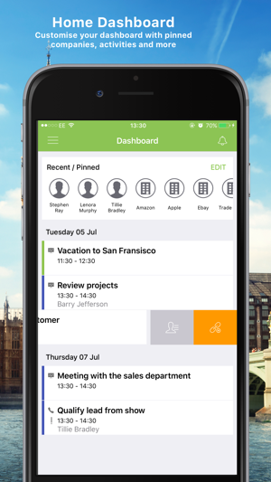 Clarity Go mobile CRM app