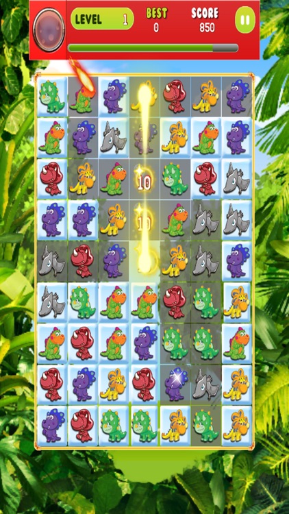 Dino Boom -  Free Match 3 Puzzle Game