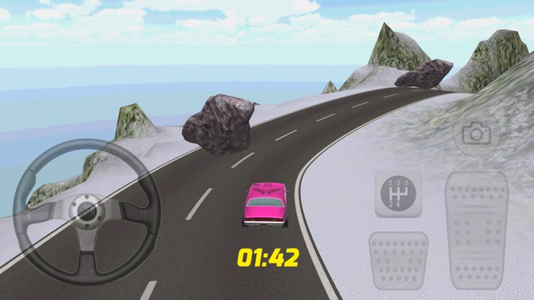 Pink Car Game screenshot-3