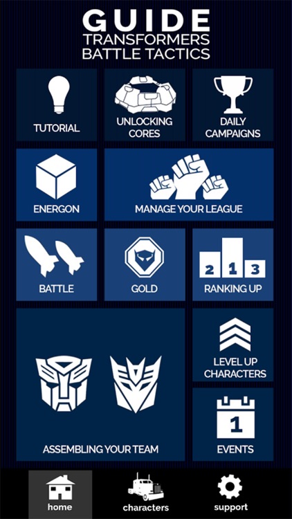 Guide for Transformers Battle Tactics