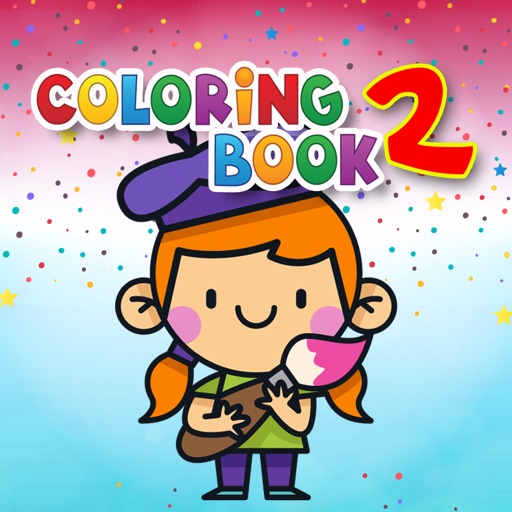 Coloring Book Cartoon For Kids Game Episode 2