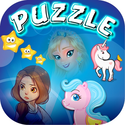 Princess Pony Puzzles Slide Icon