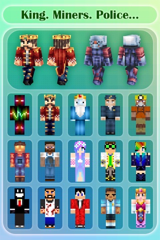 Cape Skins Collection Pro - Pixel Texture Exporter for Minecraft Pocket Edition Lite screenshot 2
