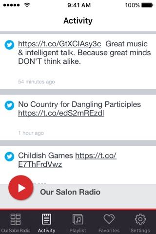 Our Salon Radio screenshot 2