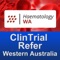 ClinTrial Refer WA supplies a current list of active and pending haematology clinical research trials in Western Australia updated monthly