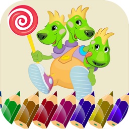 Animals Coloring Book-Free Fun Color Therapy Pages
