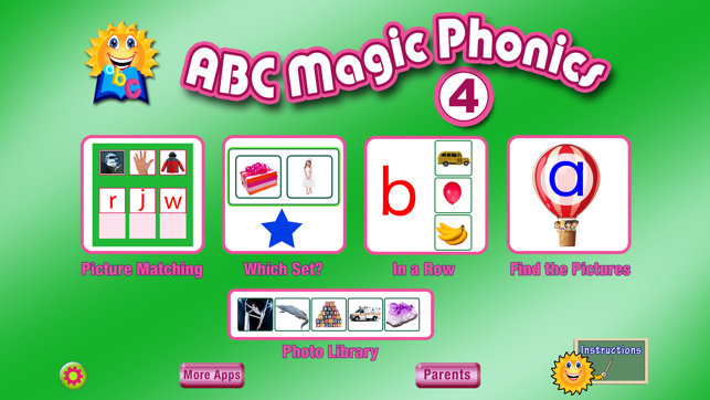 ABC MAGIC PHONICS 4-Phonics Matching for