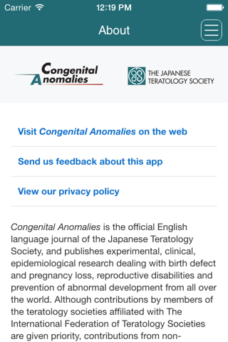 Congenital Anomalies screenshot 2