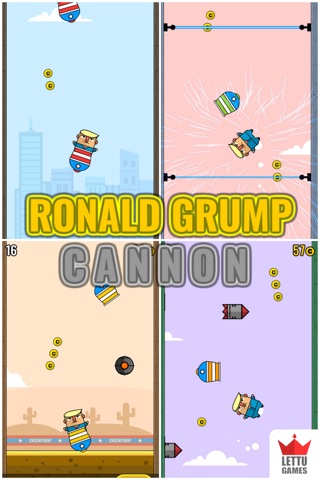 Ronald Grump - Huge Cannon screenshot 2