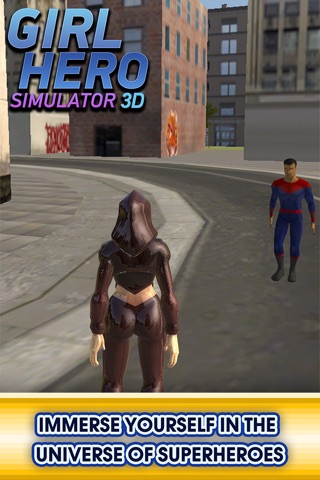 Girl Hero Simulator screenshot 2
