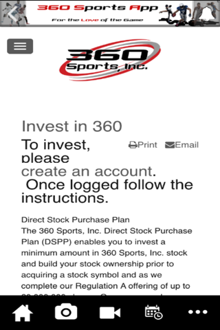 360 Sports App screenshot 2