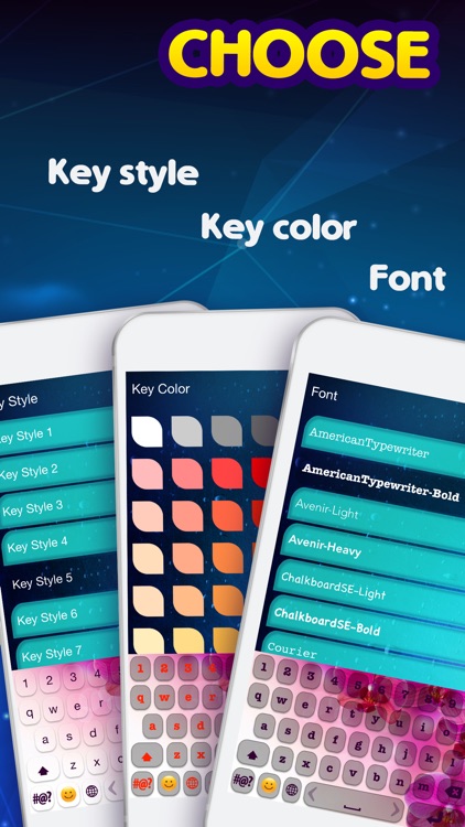 Color Keyboard Themes – Custom Lo.go Keyboards for iPhone with Fancy Fonts and New Skins screenshot-4