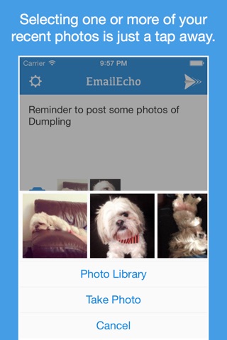 EmailEcho - Send emails to yourself with ease screenshot 2