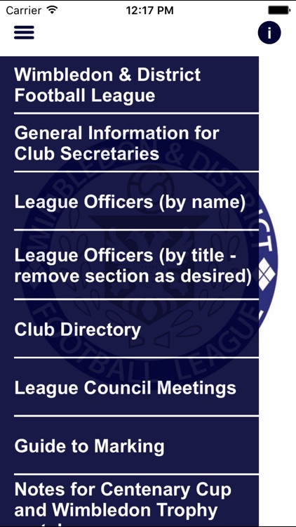 Wimbledon & District Football League