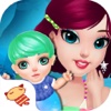 Mermaid Baby Surgery Salon Care - Fairy Beauty Pregnancy Tracker /Infant Design And Nurse Games