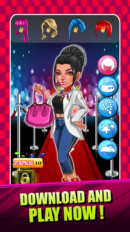 Celebrity Fashion Dress Up Girl - Superstar Model Kim Kardashian Edition screenshot-3