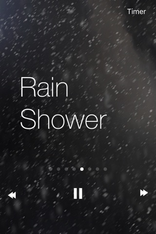 听大自然雨声 - 最好的放松冥想音乐 screenshot 2