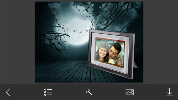 3D Moonlight Photo Frame - Amazing Picture Frames & Photo Editor