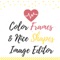 With Color Frames&Nice Shapes, you can put your photos into unique shapes to create amazing images