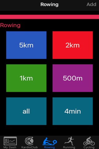 KardioClub - Group fitness Rowing Running Cycling screenshot 3