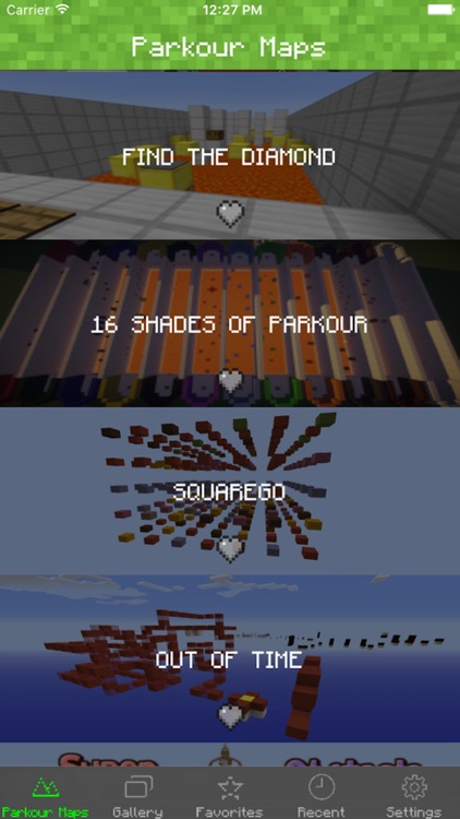 PARKOUR MAPS FOR MINECRAFT PC EDITION - DOWNLOAD BEST POCKET MAPS FOR MINECRAFT