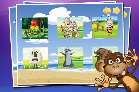 Animals Jigsaw Puzzle - Learning aanimals puzzle for preschool kids boys and girls best brain fun games screenshot 4