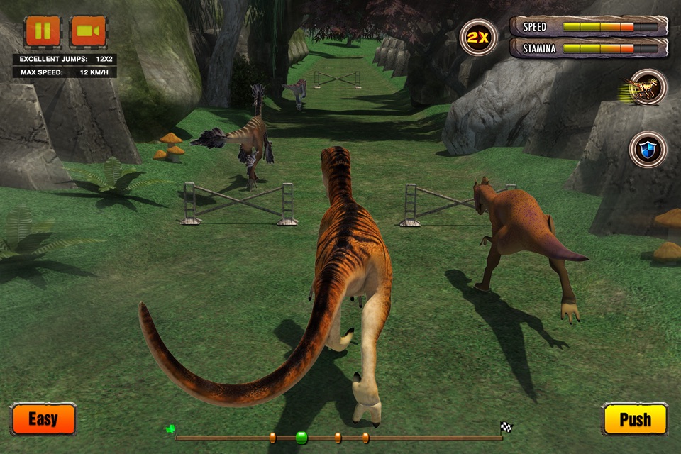 Dinosaur Race 3D screenshot 4