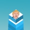 Stack up the Trump blocks as high as you can to get the highest score possible