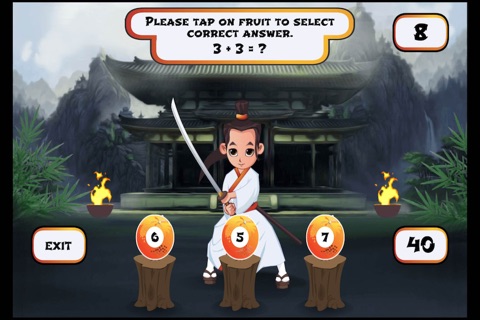 SamuraiSword - Fun Educational Game For Kids screenshot 4