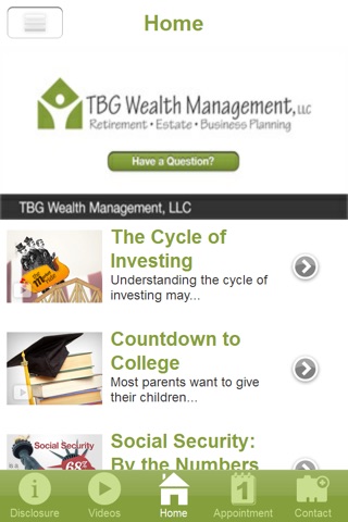 TBG Wealth Management screenshot 2