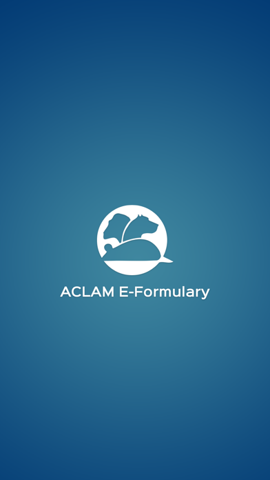 ACLAM e-Formulary Screenshot 1