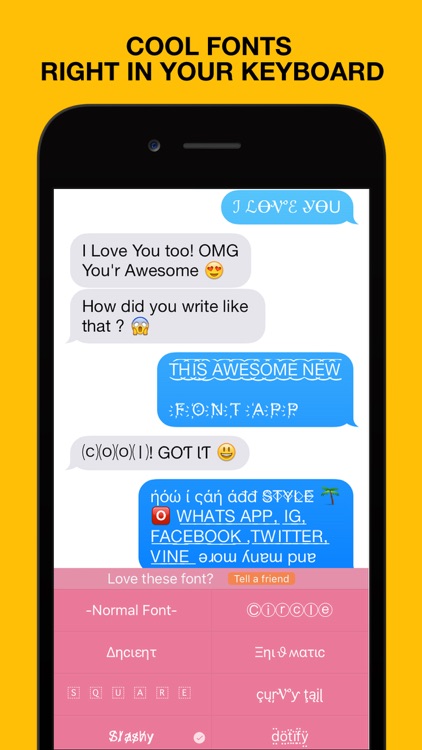 Font App - Better Emoji Font, Custom Keyboard, Cool Text Styles & Symbols Fonts
