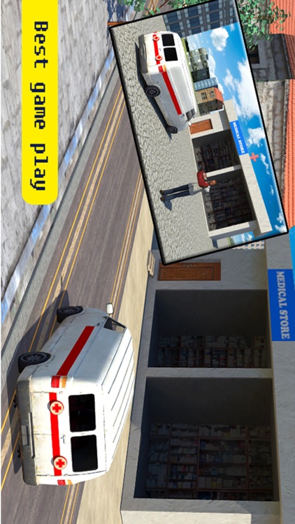 Pharmacy Delivery Van 3d Sim