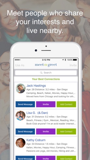 MeetnGreet - Make New Friends Nearby(圖1)-速報App