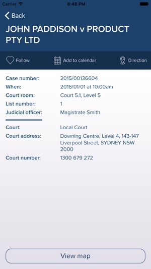 Court Listings of Australia(圖2)-速報App