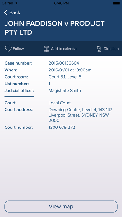 How to cancel & delete Court Listings of Australia from iphone & ipad 2