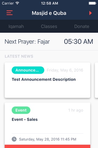 Masjid Connect Admin screenshot 3