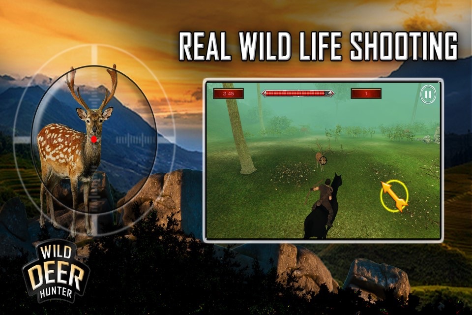 The Deer Bow Hunting-Real Jungle Archery challenge screenshot 2