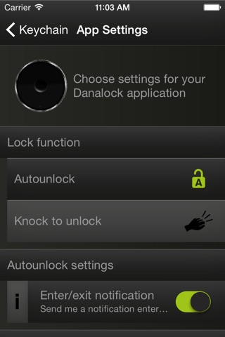Danalock Classic screenshot 4